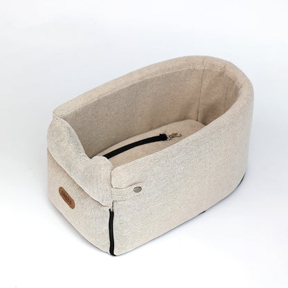 Portable seat for dogs